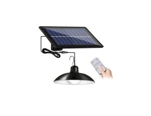 Lampa Solarna LED Zewnętrzna Ogrodowa 4000K IP44 + Pilot HELIA LUMILED