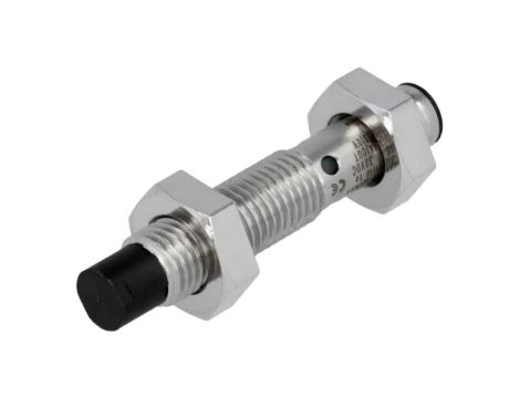 E2BS08KN04MCB2 Czujnik indukcyjny o zasięgu 04mm, konfiguracji wyjścia PNP / NC, napięciu zasilania 1030VDC, maksymalnym prądz