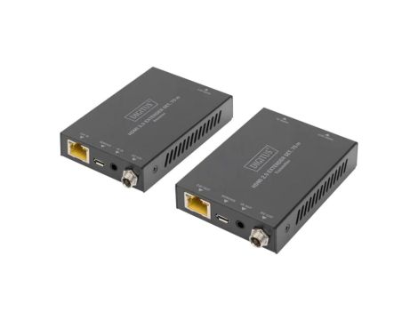 DS-55506 Extender HDMI HDCP 2.2,HDMI 2.0 czarny metal 70m