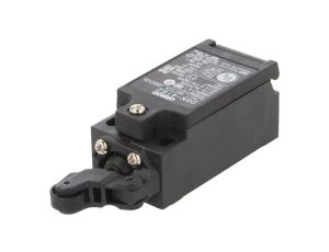 D4N-4162 Wyłącznik krańcowy z dźwignią o promieniu 20mm i rolką z tworzywa Ø12mm