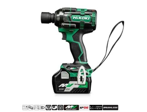 HIKOKI KLUCZ UDAROWY 36V WR36DH WRZ 1/2"  380Nm 2x2,5Ah BSL36A18 MV BL HSC