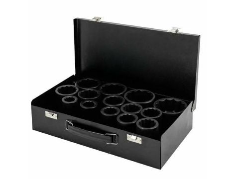 JCB NASADKI UDAROWE DŁ.kpl. 14el.1" 12-KĄT. (22-60mm)