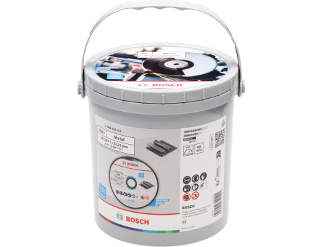 BOSCH TARCZA MET.125mm x 1,0mm x 22mm STANDARD FOR METAL /100szt. WIADERKO 2608626116