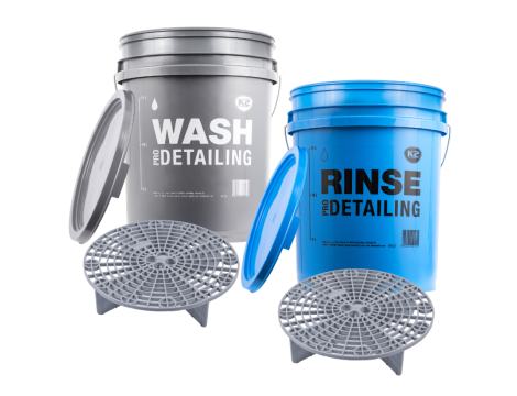 K2 WIADRO DETAILINGOWE 20 L SZARE "WASH" - 3