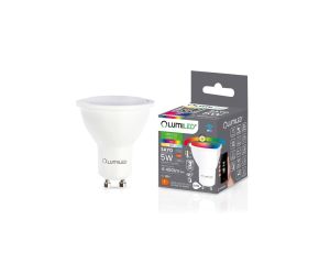 Żarówka LED GU10 5W 450lm RGB CCT Ściemnialna Inteligentna TUYA WiFi SMART SAYO LUMILED