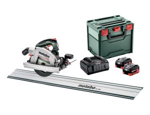 METABO PILARKA KS 18 LTX 66 BL 2x8,0Ah LiHD + SZYNA FS 160 METABOX