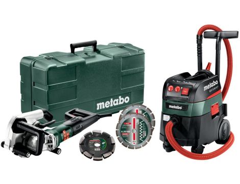 METABO BRUZDOWNICA 125mm/1900W MFE 40 +2 TARCZE DIAM. +FREZUJĄCA WALIZKA + ASR 35 M ACP