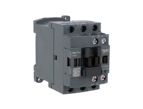 Stycznik mocy Easy TeSys Control AC-3, 9A, 3P (1NC), cewka 24V DC LC1E0901BD