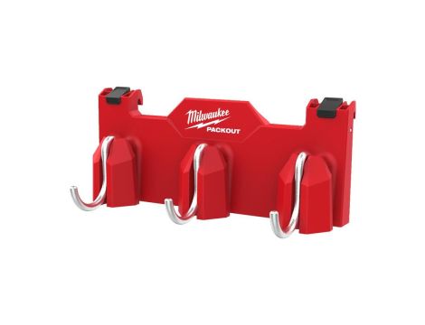 MILWAUKEE PACKOUT UCHWYT BOCZNY Z 3 HAKAMI