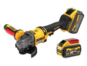 DEWALT SZLIFIERKA KĄT.125mm 18V DCG418SHDX2 2x9,0Ah FV BL WŁ. ŁOPATKOWY TSTAK