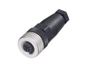 Proste gniazdo kablowe niezmontowane odciążenie za pomocą klatki zaciskowej ELKA 4012 PG7 topas