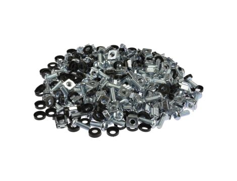 Śruby montażowe M6 do szafy RACK 19cali /opakowanie = 100szt./