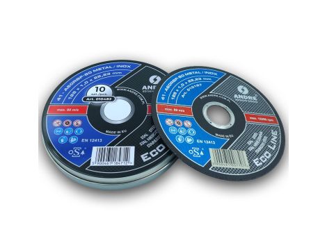 ANDRE TARCZA DO METALU 125 x 1,0mm METAL/INOX ECO LINE PUSZKA /10szt.