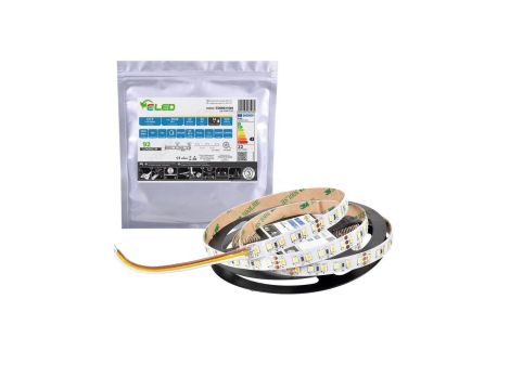 Taśma LED CCT 600 SMD 12V 22W 92lm/W (2700K-6500K) IP54 - ED00031569 /odcinki po 5 m/