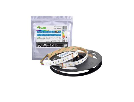 Taśma LED RGB+CCT 300 SMD 5w1 24V 14.4W (CCT - 2700K - 6500K) IP54 - ED00031579 /odcinki po 5 m/