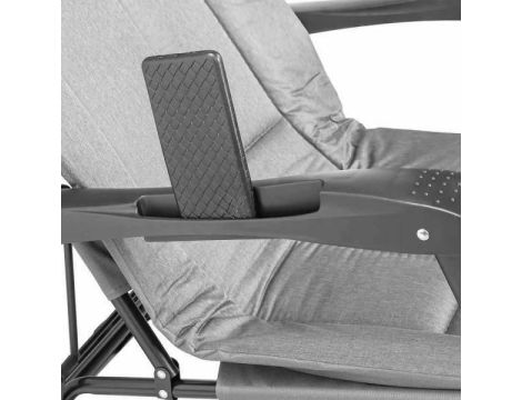 LEŻAK SKŁADANY (SZARY) DO 200KG / FORSAGE - 3