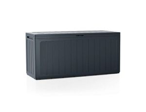 SKRZYNIA OGRODOWA 280L BOARDEBOX - ANTRACYT