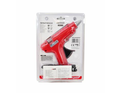 AWTOOLS PISTOLET DO KLEJU  80W - 4