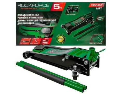 ROCKFORCE DŹWIGNIK "ŻABA" 5T  95-560mm NISKI PROFIL