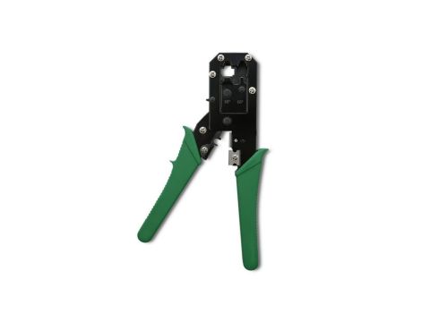 Qoltec Modułowa zaciskarka do cięcia i zaciskania kabli Ethernet 8P 6P 4P