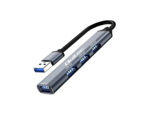 Qoltec Hub Adapter USB 3.0 4w1 4x USB 3.0