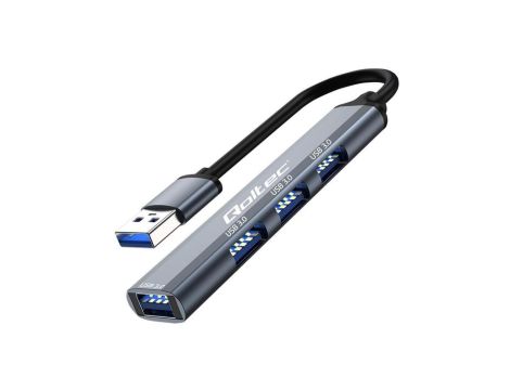 Qoltec Hub Adapter USB 3.0 4w1 4x USB 3.0