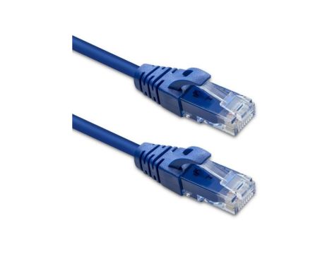 Qoltec Kabel Patchcord UTP CAT6 2 x RJ-45 2m High speed Gold