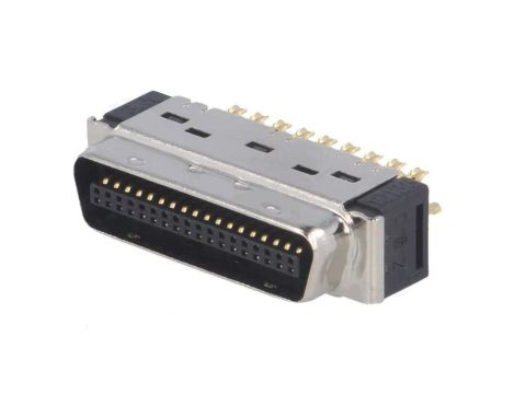 10136-3000PE Złącze: MDR PIN: 36 ekranowane na przewód Mat: poliester wtyk