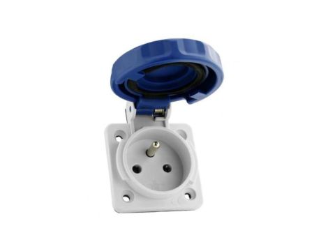 Gniazdo tablicowe 230V 16A IP67 system francuski Doktorvolt 9962