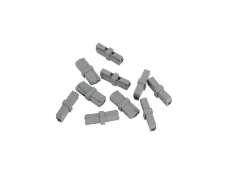 10 sztuk szybkozłączki oświetleniowe zaciskowa 0.2-2.5 mm 450V 24A z przyciskiem VDE UL DGN 4197