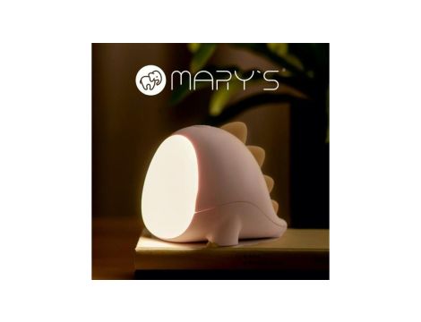MARYS LAMPKA LED DINO RÓŻOWY