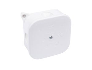 Puszka n/t hermetyczna pusta 85x85x40mm IP42 bez wkładu biała PO 75p 83011006