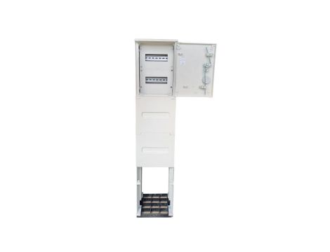 Obudowa termoutwardzalna z fundamentem 26x40 2x8 modułów IP 44 rozdzielnia elektryczna złącze kablowe RT 26x40 TH/F