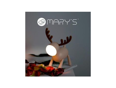 MARYS LAMPKA LED JELONEK BEŻOWY