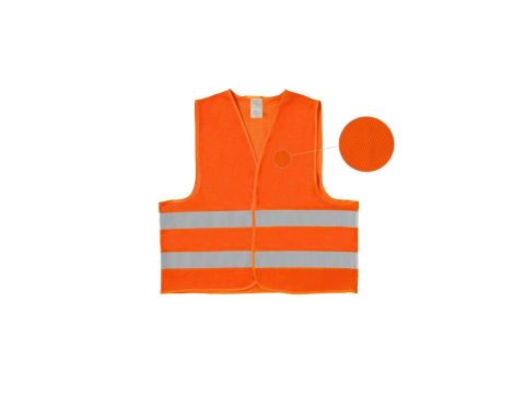 Kamizelka Ostrzegawcza Odblaskowa Siatkowa MESH Pomarańczowa M