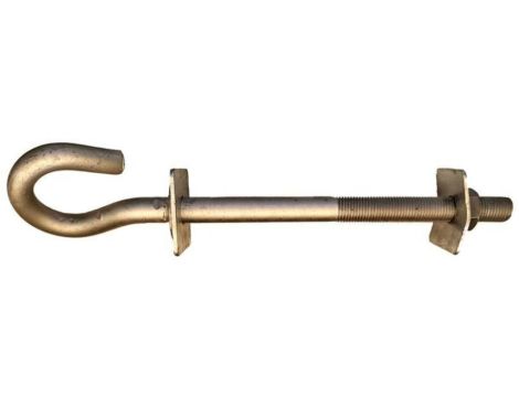 Śruba hakowa do mocowania przewodów, EPSH M16x360