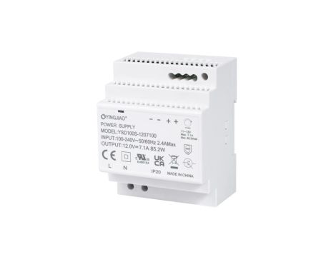 Zasilacz Yingjiao DIN YSDS 12V 7,1A 85W