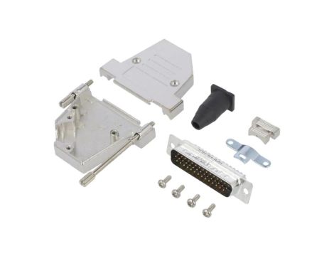 DTSL-RGLJSS-44MHSL D-Sub HD męskie kątowe 45 lutowanie na przewód PIN 44