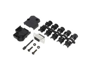 D45PKP-09FSSC D-Sub żeńskie kątowe 45 zacisk śrubowy na przewód PIN 9