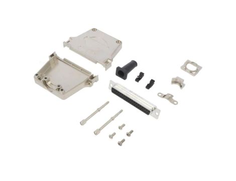 DTZF-LJSRG-37FSSL D-Sub żeńskie proste lutowanie na przewód gold flash PIN 37