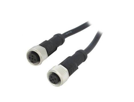 M12A05FL12AFLSD001 Kabel do czujników/automatyki 5PIN M12-M12 1m wtyk wtyk