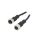 M12A05FL12AFLSD001 Kabel do czujników/automatyki 5PIN M12-M12 1m wtyk wtyk