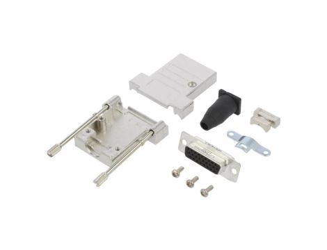 DTSL-RGLJST-26FHSL D-Sub HD żeńskie proste lutowanie na przewód UNC 4-40 PIN 26