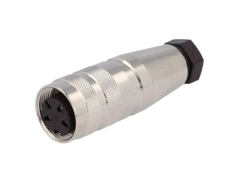 C091-31D0041002 Złącze M16 wtyk żeński lutowanie na przewód 4PIN 5A 300V