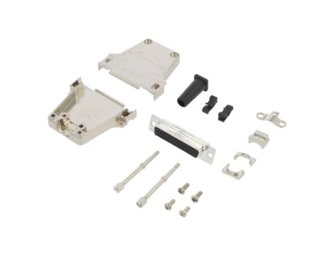 DTZF-LJSRG-25MSSC D-Sub męskie proste zacisk śrubowy na przewód PIN 25