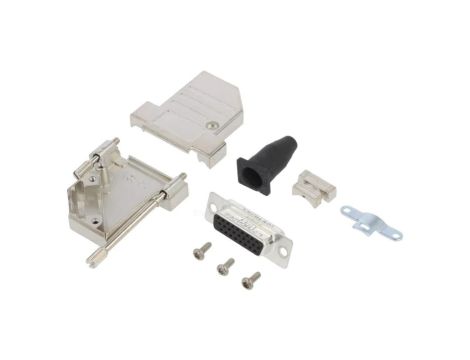 DTSL-RGLJSS-26FHSL D-Sub HD PIN 26 żeńskie kątowe 45 lutowanie na przewód