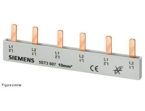 Szyna łączeniowa 2P 16mm2 sztyftowa długość 214mm do cięcia 5ST3704