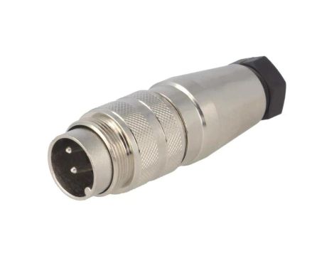 C091-31H0041002 Złącze M16 wtyk męski lutowanie na przewód 4PIN 5A 300V