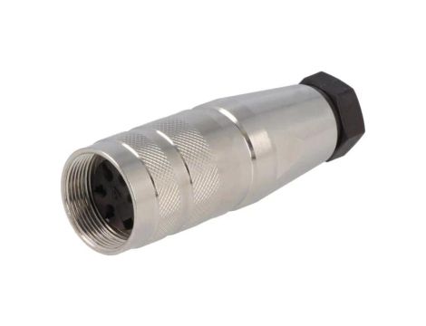 C091-31D0051002 Złącze M16 wtyk żeński lutowanie na przewód 5PIN 5A 300V