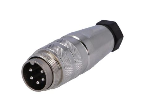 C091-31H0051002 Złącze M16 wtyk męski lutowanie na przewód 5PIN 5A 300V